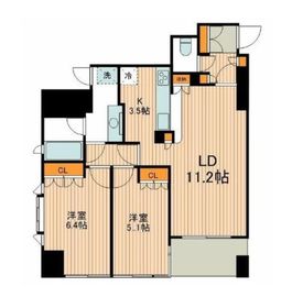 東京日本橋シティタワー 5階 間取り図