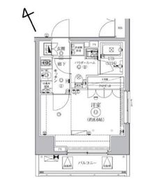 ドムススタイル高田馬場 5階 間取り図