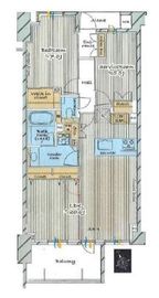 オープンレジデンシア表参道est 5階 間取り図