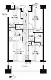 パークビューステージ東陽町 7階 間取り図