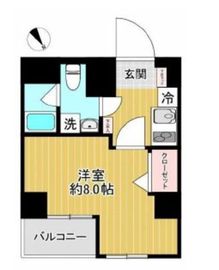 リヴシティ門前仲町 10階 間取り図