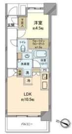 パークリュクス日本橋 2階 間取り図