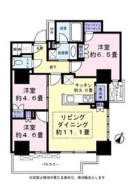 王子飛鳥山ザ・ファーストタワー＆レジデンス 16階 間取り図