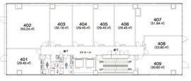 クロスオフィス渋谷 601 間取り図
