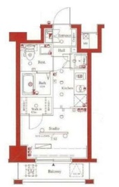 アーバイル三軒茶屋 9階 間取り図