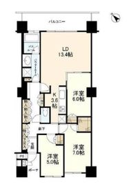 シティタワー品川 5階 間取り図