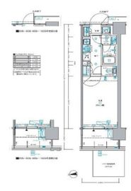 セントラルプレイス新宿御苑前 15階 間取り図