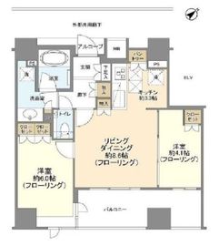 ブランズ巣鴨 5階 間取り図