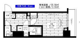 ステージファースト八丁堀 2階 間取り図