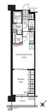 ブリリアイスト三軒茶屋アイビーテラス i410 間取り図