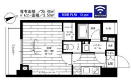 ステージファースト八丁堀 2階 間取り図