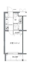 ガーデン荏原中延 203 間取り図