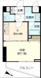 トゥールロワイヤルエルモア代々木上原 2階 間取り図