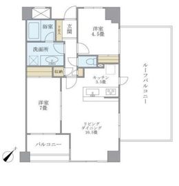 エーデルブルク 407 間取り図