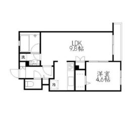 アトラスタワー西早稲田 7階 間取り図