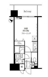 サンクレール荒川ブランガーデン 1410 間取り図