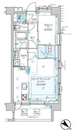 クリオ町屋ウエストマークス 2階 間取り図
