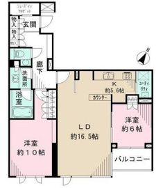 BELISTA御殿山 2階 間取り図