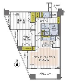 フォルム浜田山 10階 間取り図