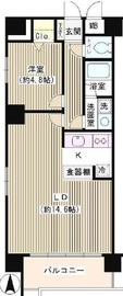コアシティ中野坂上 905 間取り図