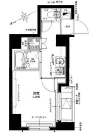 ドルチェ京橋壱番館 10階 間取り図