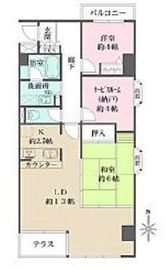 メゾン白金 1階 間取り図