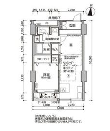 東雲キャナルコートCODAN 11-213 間取り図