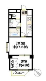 ファミール南青山ブランカ 1階 間取り図