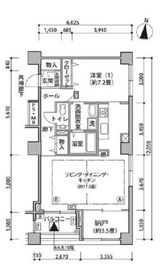 東雲キャナルコートCODAN 15-708 間取り図