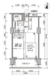 東雲キャナルコートCODAN 17-915 間取り図