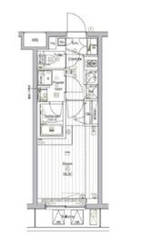 ザ・プレミアムキューブジー大崎 109 間取り図