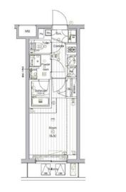 ザ・プレミアムキューブジー大崎 109 間取り図