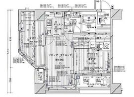 シティインデックス王子 12階 間取り図