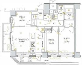 プレシス練馬ステーションフロント 9階 間取り図