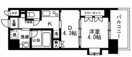 レジディア文京本郷 902 間取り図