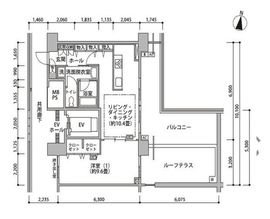 東雲キャナルコートCODAN 17-1208 間取り図