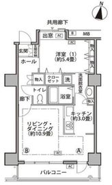 東雲キャナルコートCODAN 18-528 間取り図