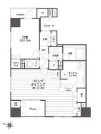 本郷パークホームズ 10階 間取り図