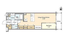 コンフォリア北沢 217 間取り図