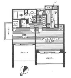 深沢ハウス 3階 間取り図