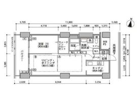 東雲キャナルコートCODAN 16-310 間取り図