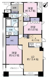 ピアース東京インプレイス 3階 間取り図