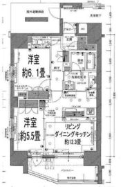 コンフォルテハイム本駒込 3階 間取り図