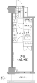 カッシア両国 902 間取り図