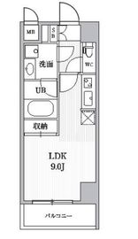 ALTERNA住吉 (オルタナ住吉) 404 間取り図