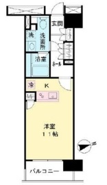 メゾンカルム代々木公園 304 間取り図