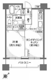 ヒルレジデンス大崎 3階 間取り図