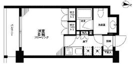 オーキッドレジデンス神楽坂 1F3 間取り図