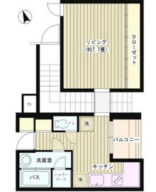 JOYCE山王 202 間取り図