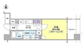 クオリアYZ恵比寿 3階 間取り図